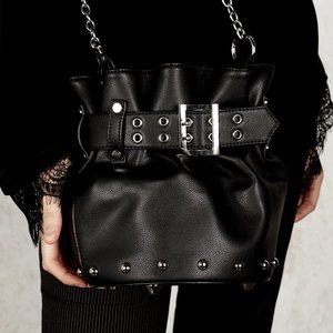 DISTURBIA // METAL GROMMET BAG